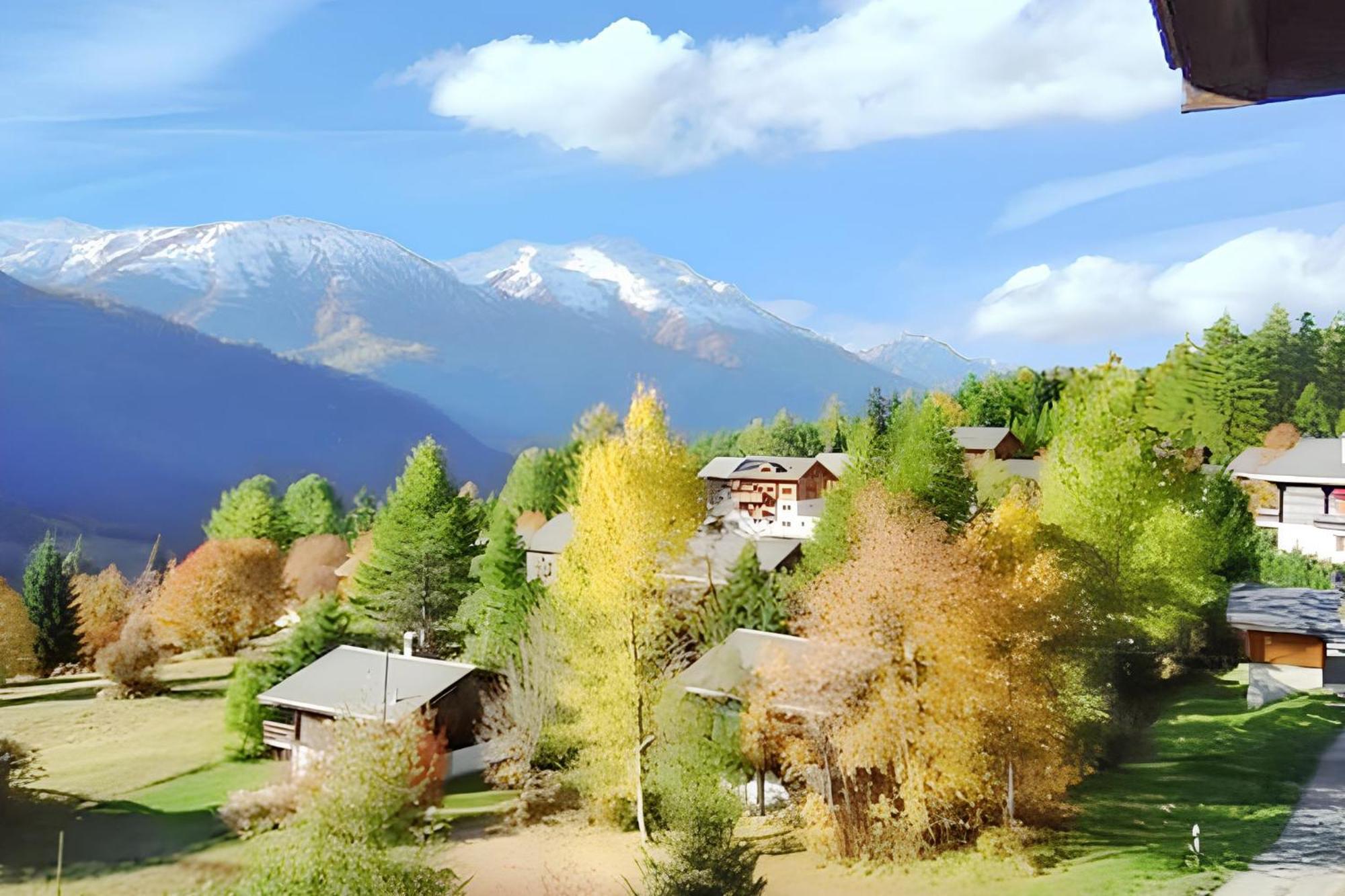 Modern Apartment With Mountain View Bellwald 80 M² Balcony Exterior foto